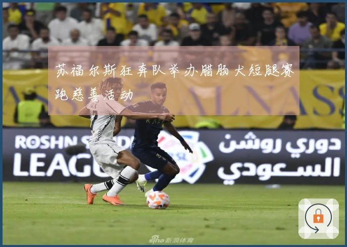 苏福尔斯狂奔队举办腊肠犬短腿赛跑慈善活动